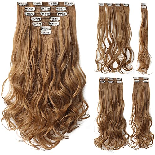 Heat Friendly Clip on Hair Extensions Set - Image 67