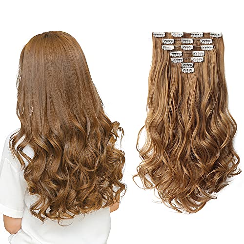 Heat Friendly Clip on Hair Extensions Set - Image 68