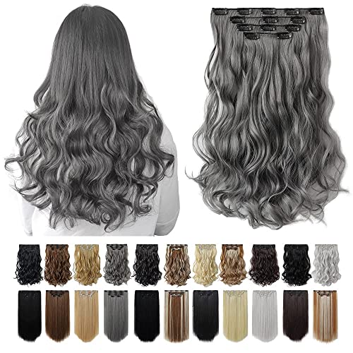 Heat Friendly Clip on Hair Extensions Set - Image 78