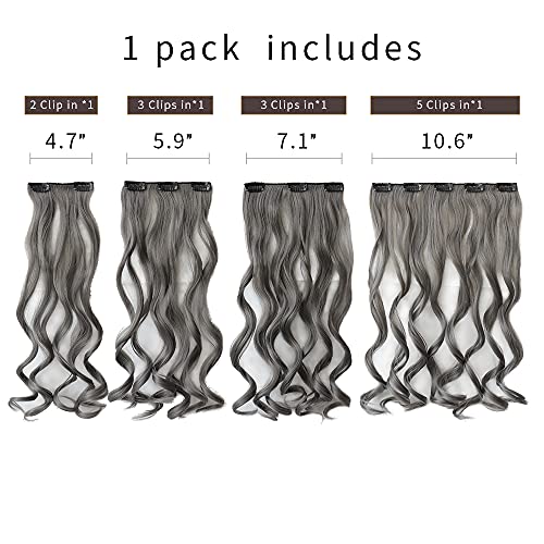 Heat Friendly Clip on Hair Extensions Set - Image 81