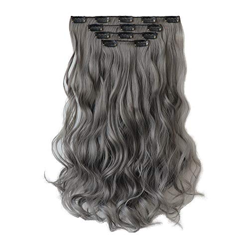 Heat Friendly Clip on Hair Extensions Set - Image 82