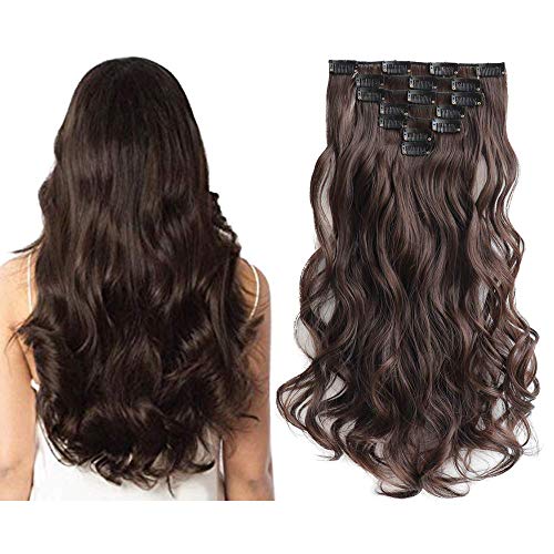 Heat Friendly Clip on Hair Extensions Set - Image 83