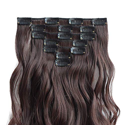 Heat Friendly Clip on Hair Extensions Set - Image 85