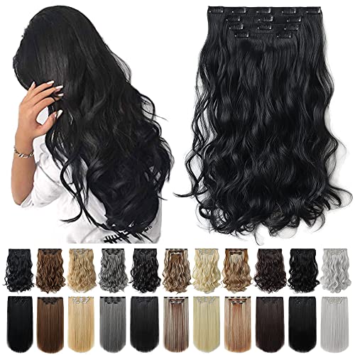 Heat Friendly Clip on Hair Extensions Set - Image 87