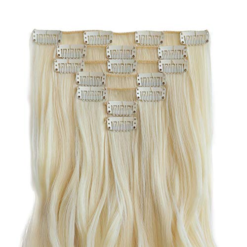 Heat Friendly Clip on Hair Extensions Set - Image 94