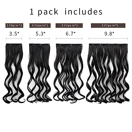 Heat Friendly Clip on Hair Extensions Set - Image 99