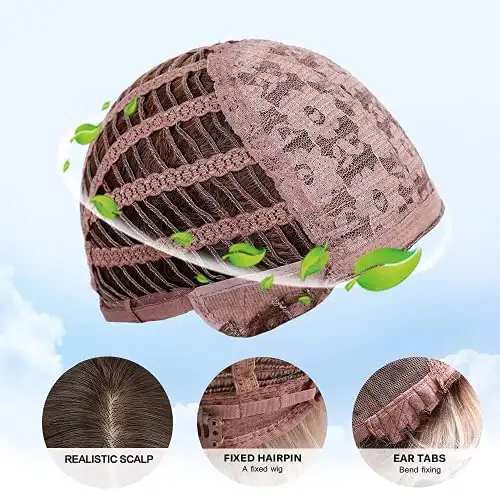 Heat Friendly Wavy Shoulder Length Wig - Image 6