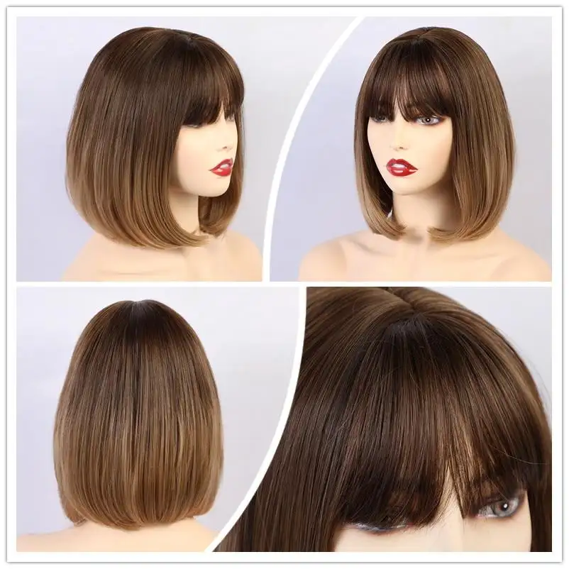 Milano -Heat Resistant Bob Wig - Image 3