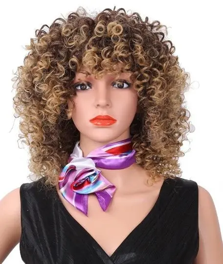 Latisha Heat Resistant Kinky Curly Wig - Image 4