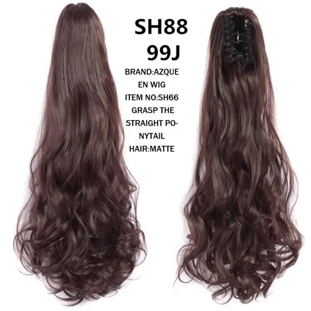 Heat Resistant Synthetic Ponytail - Image 26