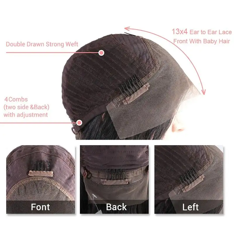 Henessy | Lace Front Human Hair Brazilian Wig - Image 6