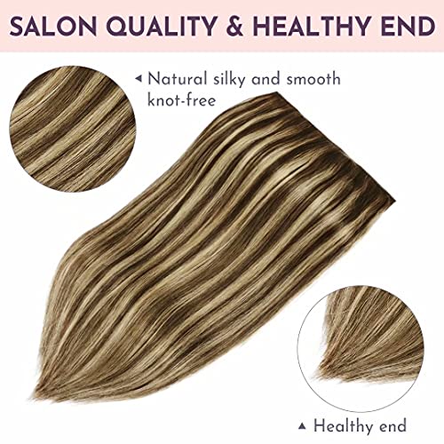 Hidden Crown Human Hair Halo Hair Extensions - Image 4