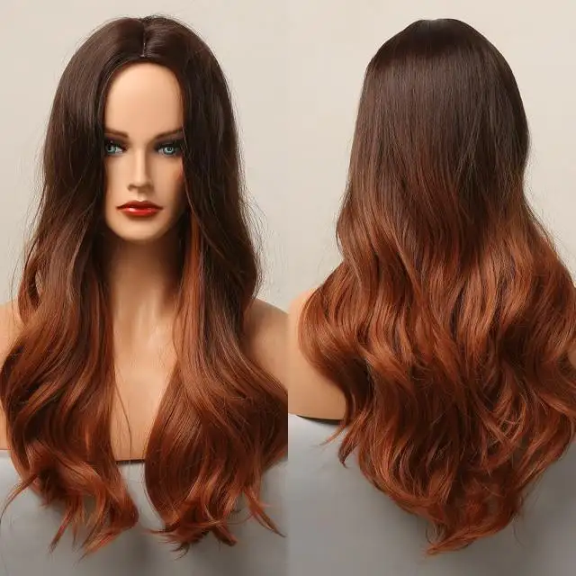 Highlighted Heat Friendly Wig with Body Waves - Image 10