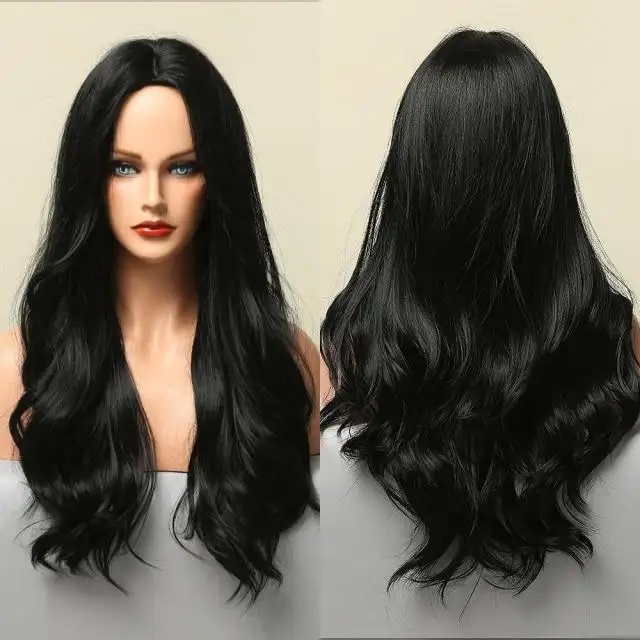 Highlighted Heat Friendly Wig with Body Waves - Image 15