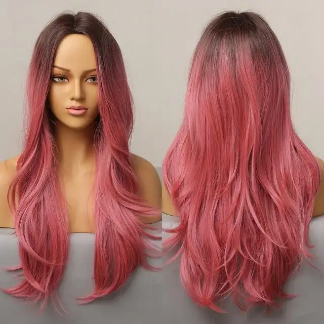 Highlighted Heat Friendly Wig with Body Waves - Image 19