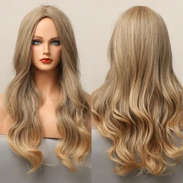 Highlighted Heat Friendly Wig with Body Waves - Image 20