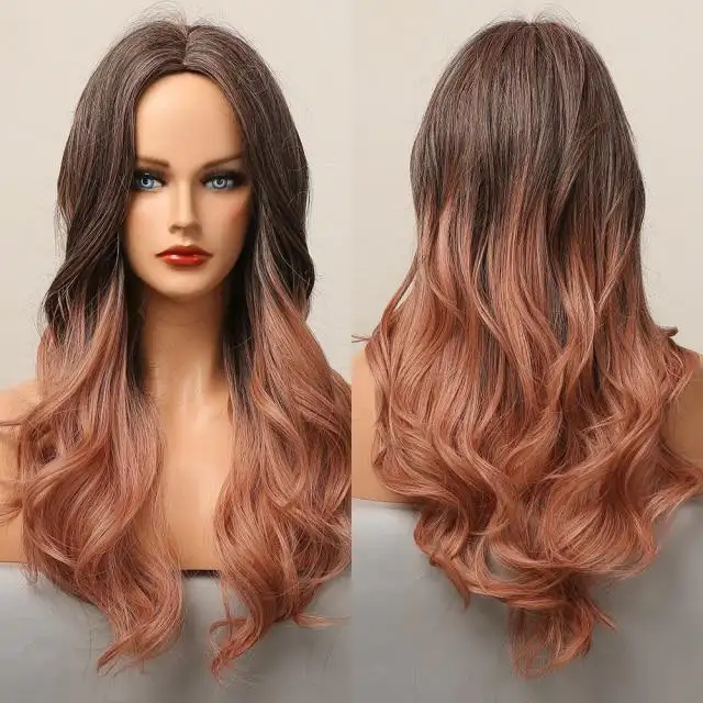 Highlighted Heat Friendly Wig with Body Waves - Image 23