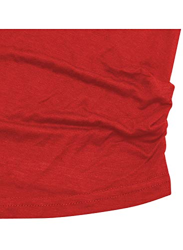 Hollowed Out Shoulder Fashion Shirt - Image 11