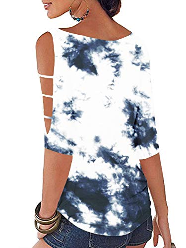 Hollowed Out Shoulder Fashion Shirt - Image 21