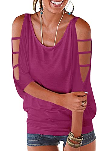 Hollowed Out Shoulder Fashion Shirt - Image 25