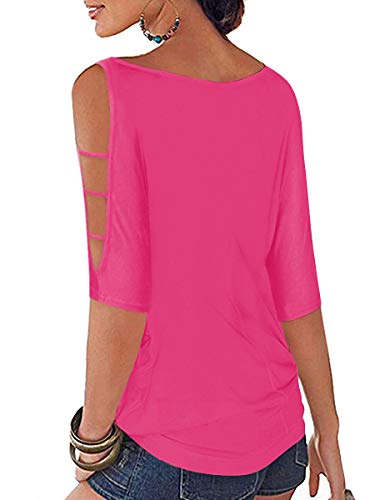 Hollowed Out Shoulder Fashion Shirt - Image 33