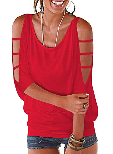 Hollowed Out Shoulder Fashion Shirt - Image 8
