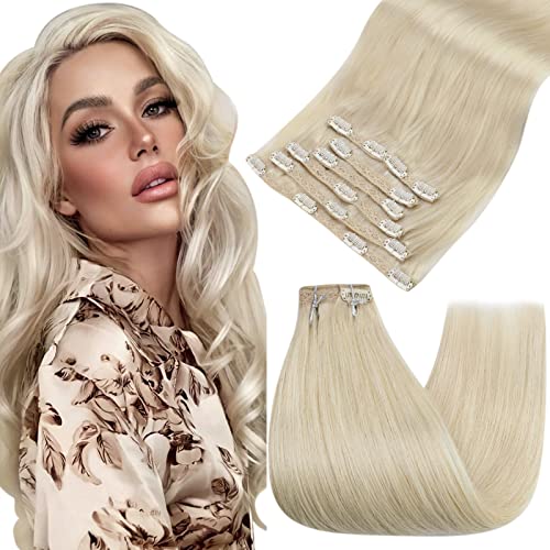 Human Hair Clip in Hair Extensions -7 Pcs set - Image 14