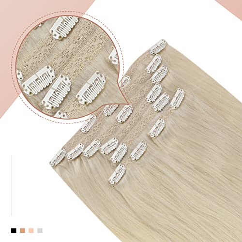 Human Hair Clip in Hair Extensions -7 Pcs set - Image 16