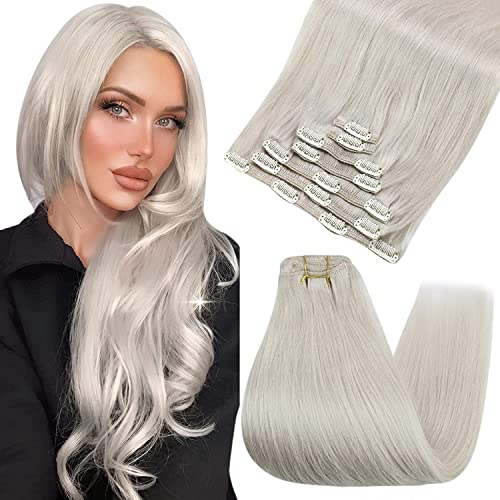 Human Hair Clip in Hair Extensions -7 Pcs set - Image 27