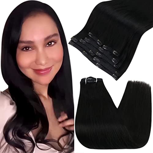 Human Hair Clip in Hair Extensions -7 Pcs set - Image 29