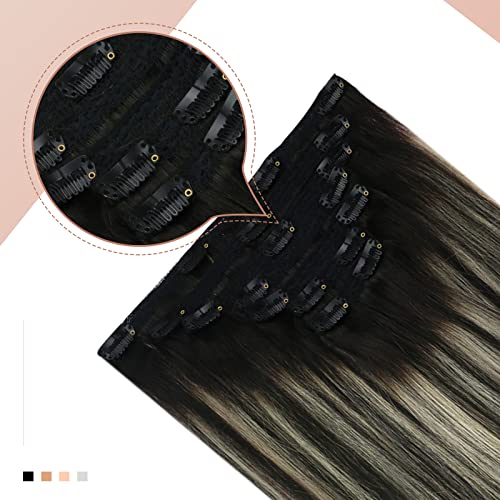 Human Hair Clip in Hair Extensions -7 Pcs set - Image 36