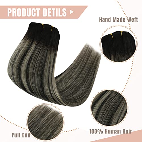 Human Hair Clip in Hair Extensions -7 Pcs set - Image 37