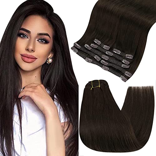 Human Hair Clip in Hair Extensions -7 Pcs set - Image 41