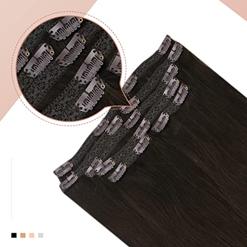 Human Hair Clip in Hair Extensions -7 Pcs set - Image 43