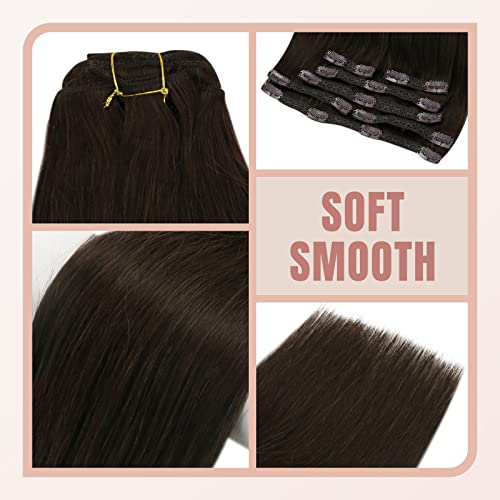 Human Hair Clip in Hair Extensions -7 Pcs set - Image 45