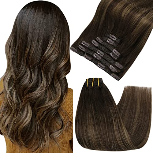 Human Hair Clip in Hair Extensions -7 Pcs set - Image 48