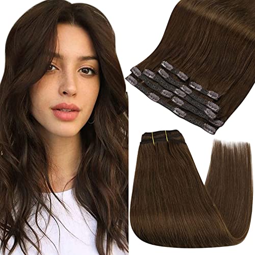 Human Hair Clip in Hair Extensions -7 Pcs set - Image 62