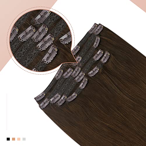 Human Hair Clip in Hair Extensions -7 Pcs set - Image 64