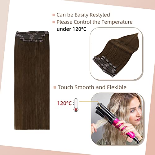 Human Hair Clip in Hair Extensions -7 Pcs set - Image 67