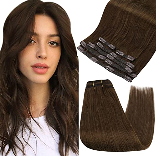 Human Hair Clip in Hair Extensions -7 Pcs set - Image 84