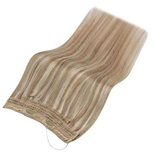Human Hair Invisible Wire Hair Extensions - Image 14
