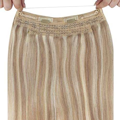 Human Hair Invisible Wire Hair Extensions - Image 15