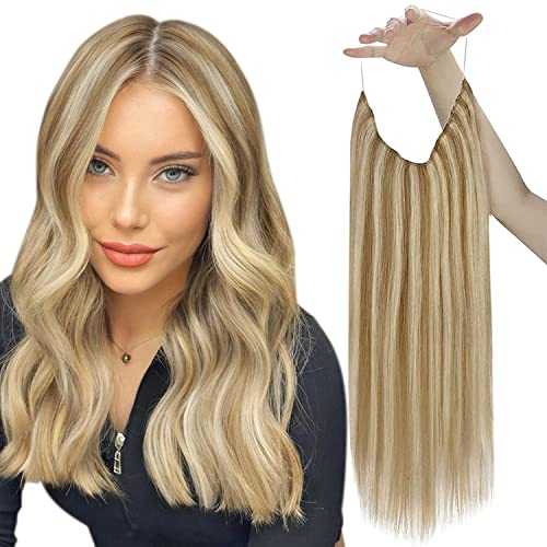 Human Hair Invisible Wire Hair Extensions - Image 16