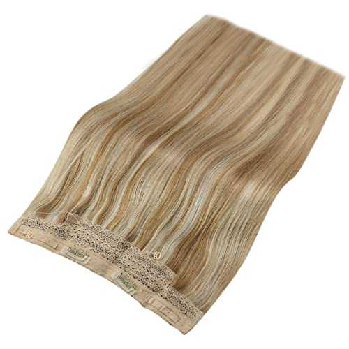 Human Hair Invisible Wire Hair Extensions - Image 19