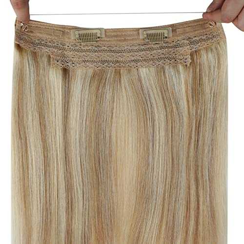 Human Hair Invisible Wire Hair Extensions - Image 20