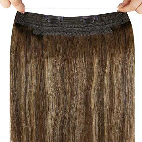 Human Hair Invisible Wire Hair Extensions - Image 31