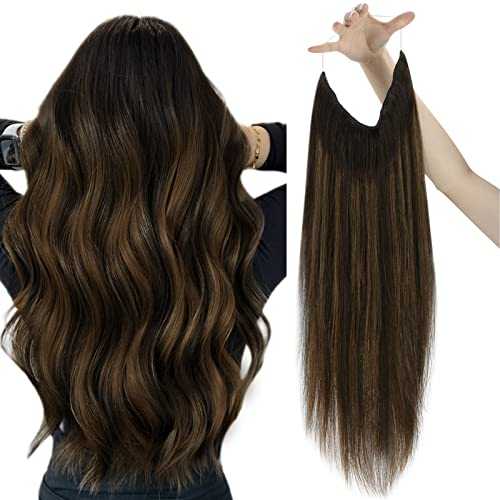 Human Hair Invisible Wire Hair Extensions - Image 46