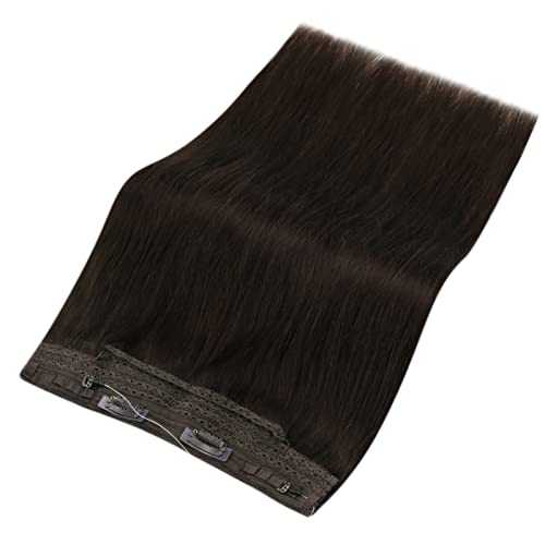 Human Hair Invisible Wire Hair Extensions - Image 55