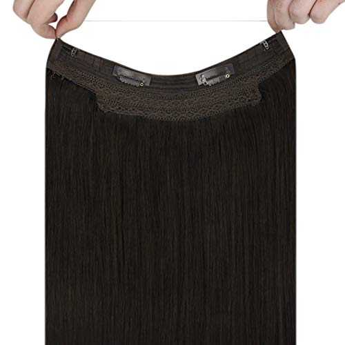 Human Hair Invisible Wire Hair Extensions - Image 56