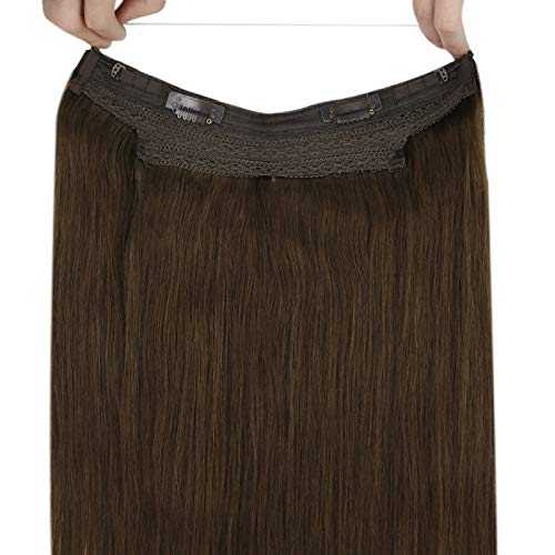 Human Hair Invisible Wire Hair Extensions - Image 77